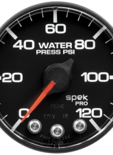AutoMeter GAUGE; WATER PRESS; 2 1/16in.; 120PSI; STEPPER MOTOR W/PK/WARN; SENSOR NOT INCL                                     - P349328 - Image 2