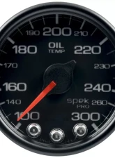 AutoMeter 2-1/16in. OIL TEMP; 100-300`F; BCB; ECU; SPEK                                     - P52232 - Image 3