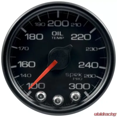AutoMeter 2-1/16in. OIL TEMP; 100-300`F; BCB; ECU; SPEK - P52232