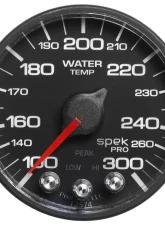 AutoMeter 2-1/16in. WATER TEMP; 100-300`F; BFB; ECU; SPEK                                     - P546328 - Image 5