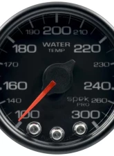 AutoMeter 2-1/16in. WATER TEMP; 100-300`F; BCB; ECU; SPEK                                     - P54632 - Image 3