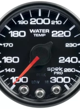 AutoMeter 2-1/16in. WATER TEMP; 100-300`F; BCB; ECU; SPEK                                     - P54632 - Image 2