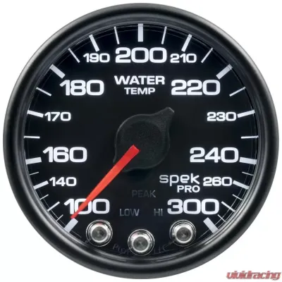 AutoMeter 2-1/16in. WATER TEMP; 100-300`F; BCB; ECU; SPEK - P54632