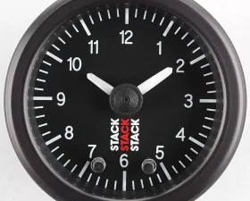 AutoMeter GAUGE; ANALOG CLOCK; BLK