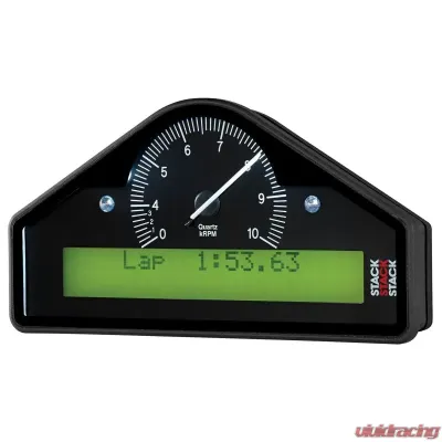 AutoMeter ACTION REPLAY DASH; BLK; 0-4-10K RPM (BAR; DEG. C; KM/H) - ST8100AR-F-E