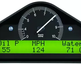 AutoMeter MULTI-FUNCTION DASH DISPLAY LOGGER (MFD); BLK; 0-3-10.5K RPM