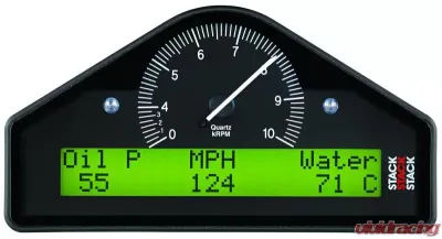 AutoMeter MULTI-FUNCTION DASH DISPLAY LOGGER (MFD); BLK; 0-6-13K RPM - ST8916S-P