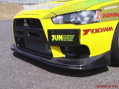 JUN FRP Front Lip Spoiler Mitsubishi EvoX|CZ4A - 8001M-M002