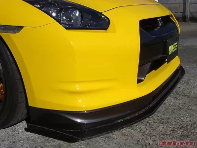 JUN Front Lip Spoiler Nissan GT-R|R35 - 8001M-N004