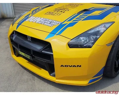 JUN Front Lip Spoiler Nissan GT-R R35 08-16 - 8002M-N008