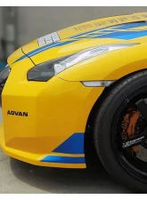 JUN Front Lip Spoiler Nissan GT-R R35 08-16                                     - 8002M-N008 - Image 3