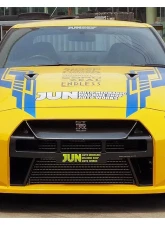 JUN Front Lip Spoiler Nissan GT-R R35 08-16                                     - 8002M-N008 - Image 4