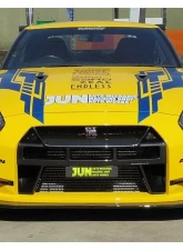 JUN Front Lip Spoiler Nissan GT-R R35 08-16                                     - 8002M-N008 - Image 5