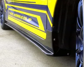 JUN Carbon Side Skirts Honda Fit