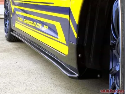 JUN Carbon Side Skirts Honda Fit - 8008M-H002