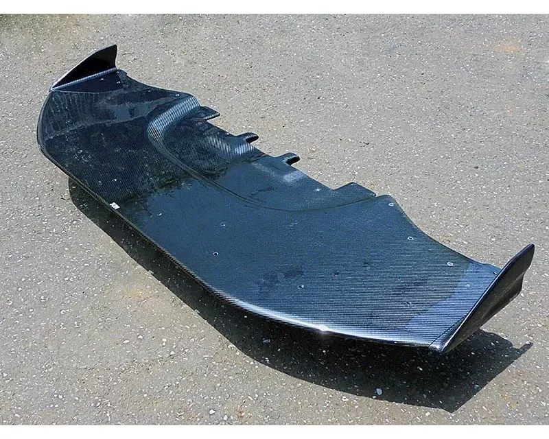 JUN Carbon Fiber STD Front Under Diffuser Nissan GT-R R35 09-16 - 8014M-N002