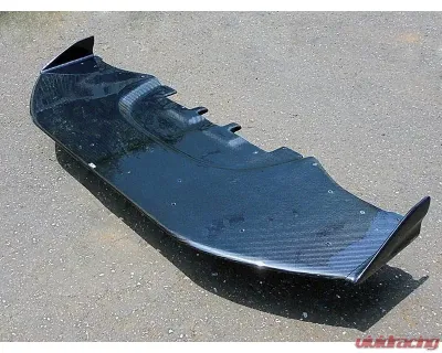 JUN Carbon Fiber STD Front Under Diffuser Nissan GT-R R35 09-16 - 8014M-N002