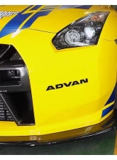 JUN Carbon Fiber STD Front Under Diffuser Nissan GT-R R35 09-16                                     - 8014M-N002 - Image 3