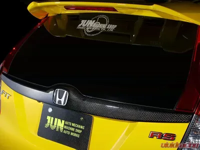 JUN Carbon Rear Gate Finisher Honda Fit - 8015M-H001
