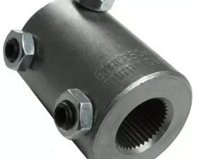 Borgeson Steering Coupler; Steel; 3/4-36 X 3/4DD