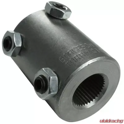 Borgeson Steering Coupler; Steel; 3/4-36 X 3/4DD - 313449