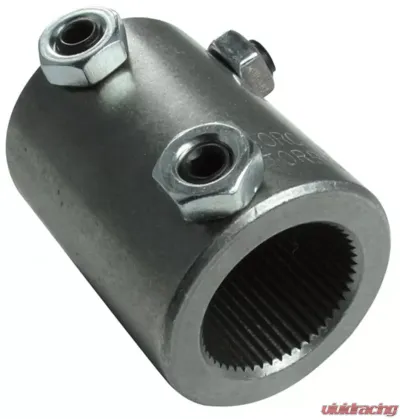 Borgeson Steering Coupler; Steel; 1in.48 X 3/4DD - 314349