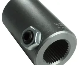 Borgeson Steering Coupler; Steel; 1in.48 X 1-1/4 Smooth Bore