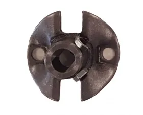 Borgeson Steering Coupler; Steering Column Rag Joint Flange; 3/4-Double D