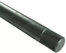 Borgeson Steering Shaft; 3/4-36 Splined; Steel; 16in. Long; 1in. Spline; 1 End Only