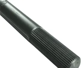 Borgeson Steering Shaft; 3/4-36 Splined; Steel; 10in. Long; 2in. Spline Length