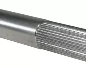 Borgeson Steering Shaft; 3/4-36 Splined; Aluminum; 12in. Long; 2in. Spline Length