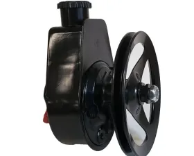 Borgeson Saginaw Style Power Steering Pump With Big Block Mopar Pulley; Press-on style.