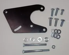 Borgeson Power Steering Pump Bracket; Steel; Mopar 383/440; Saginaw Style Pump.