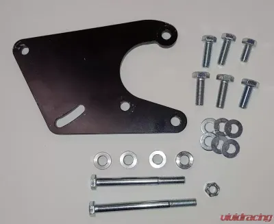 Borgeson Power Steering Pump Bracket; Steel; Mopar 383/440; Saginaw Style Pump. - 802414