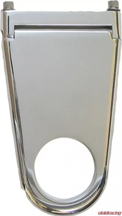 Borgeson Column Drop; Blank Style; 2-1/4in. Column X 6in. Drop; Polished Aluminum - 911226