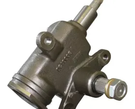 Borgeson Saginaw Side-Steer style manual steering box. 16:1 ratio; Up/Back