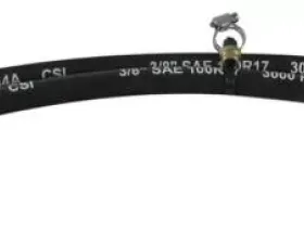 Borgeson Power Steering Hose Kit; 2 Pc Rubber; GM Pump to 79-97 Mustang R/P