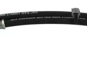 Borgeson Power Steering Hose Kit; 2 Pc Rubber; Ford Pump to Bronco Conversion Box
