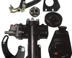 Borgeson Power Steering Conversion Kit.; 55-57 Chevy Car; 1in Double D Column; SBC; FMM Chevrolet