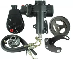 Borgeson Power Steering Conversion Kit; 67-82 Corvette; SBC/SWP; Delphi 600; 12.7:1 ratio Chevrolet Corvette