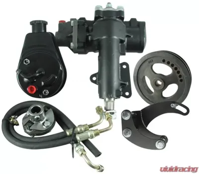 Borgeson Power Steering Conversion Kit; 67-82 Corvette; SBC/SWP; Delphi 600; 12.7:1 ratio Chevrolet Corvette - 999017