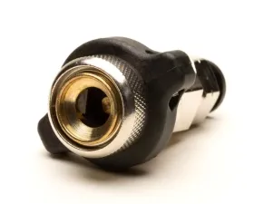 Up Down Air Quick Release Chuck with Finger Pull Tab and 3/8OD X 3/8NPT Male Adapter