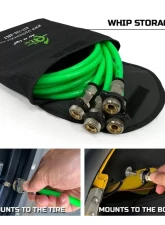 Up Down Air Jeep JK Tire Inflator System 4 Tire For 18-20 Jeep Wrangler 2/4 Door W/Engine Mount With Box, Fittings, Hoses and Storage Bag Black                                     - 218-1819 - Image 3