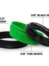 Up Down Air Jeep JK Tire Inflator System 4 Tire For 18-20 Jeep Wrangler 2/4 Door W/Engine Mount With Box, Fittings, Hoses and Storage Bag Black                                     - 218-1819 - Image 5