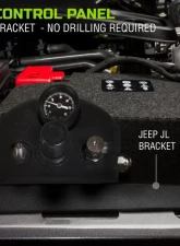 Up Down Air Jeep JK Tire Inflator System 4 Tire For 18-20 Jeep Wrangler 2/4 Door W/Engine Mount With Box, Fittings, Hoses and Storage Bag Black                                     - 218-1819 - Image 8