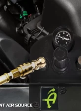 Up Down Air Jeep JK Tire Inflator System 4 Tire For 18-20 Jeep Wrangler 2/4 Door W/Engine Mount With Box, Fittings, Hoses and Storage Bag Black                                     - 218-1819 - Image 10