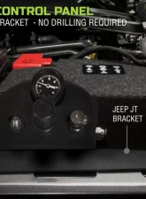 Up Down Air Gladiator Tire Inflator System 4 Tire For 19-20 Jeep Gladiator W/Engine Mount With Box, Fittings, Hoses and Storage Bag Black                                     - 228-1819 - Image 2