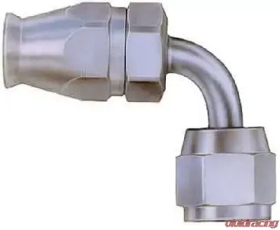 Aeroquip #4 90 Deg Stl Swivel (Teflon) - Bulk - FBM1121