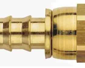 Aeroquip #6 Brass 37d Swivel