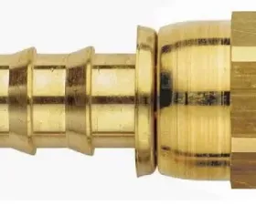 Aeroquip #4 Brass 37d Swivel